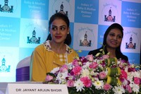 Genelia at Baby and Mother Wellness Centre Launch